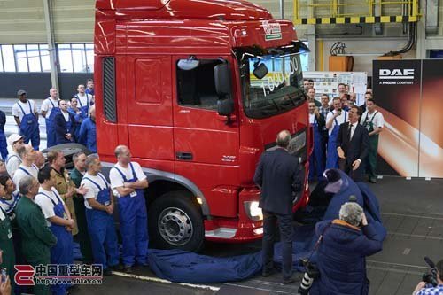 荷兰首相来捧场 第100万辆DAF卡车下线
