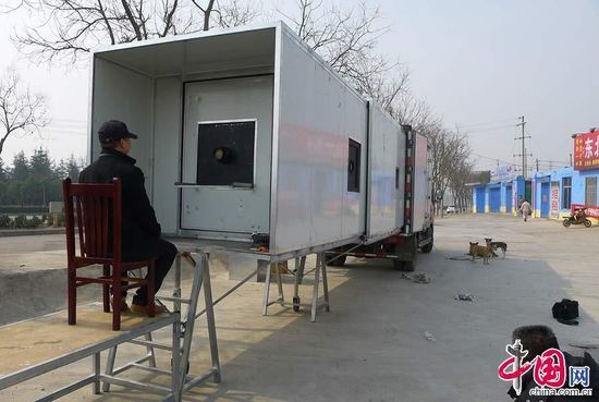 卡車能照相？ 河南焦作超長(zhǎng)卡車照相機(jī)