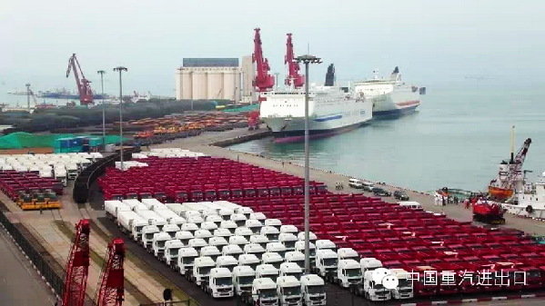 1550辆!中国重汽非洲市场近日再签大单