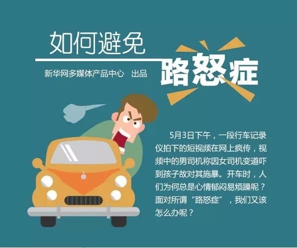 沖動(dòng)是魔鬼 圖解'路怒癥'到底是咋回事