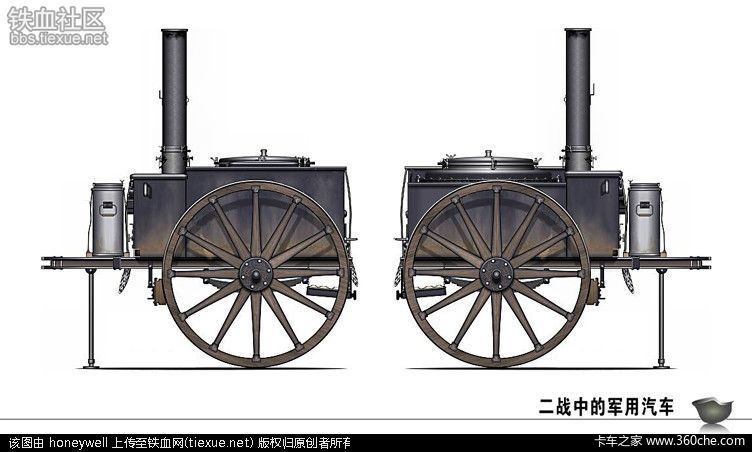 军迷的福利！ 二战中军用汽车彩色图鉴