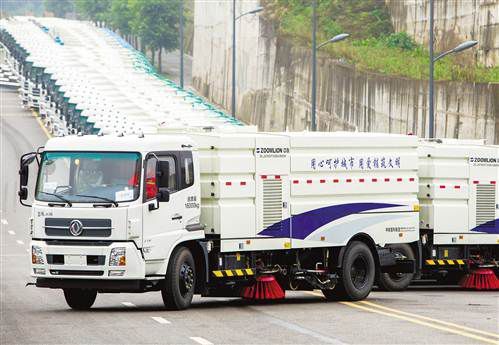 投入5000余萬元 109輛高端環(huán)衛(wèi)車上崗啦