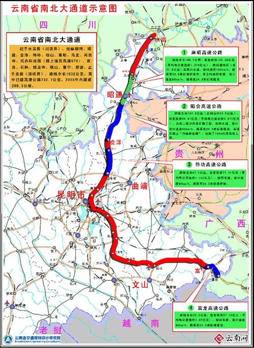突破瓶颈 云南南北大通道26日全线贯通