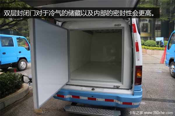 城市冷链的急先锋  庆铃都市冷藏车图解