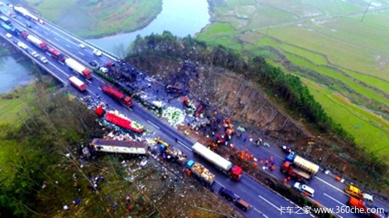 京珠爆炸后续 司机并无危化品运输资质