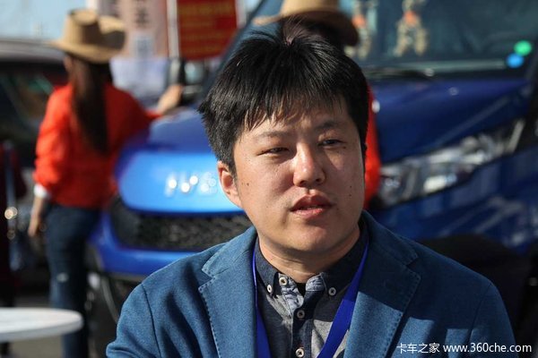 北京房车展 专访依维柯销售经理韩凯利