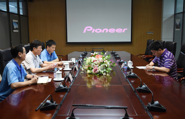交流新能源 南京越博董事长访问法士特