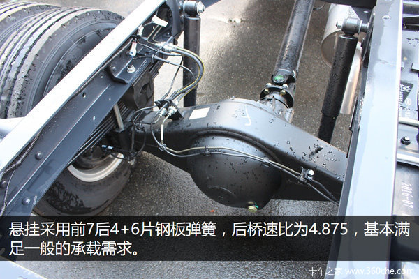 油刹+博世ABS 156马力国五帅铃双排实拍