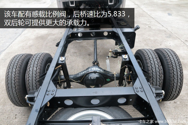 小排量能有大货厢 东风小霸王W单排微卡
