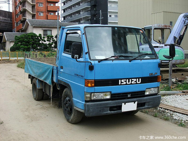 第四代五十铃Elf(N系列)-从零开始造车 这些外国卡车影响了中国高清图片