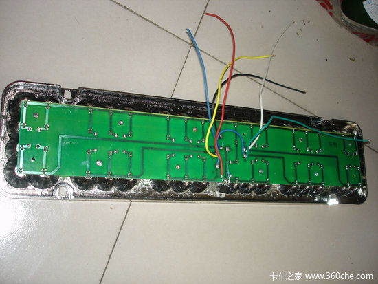 卡车DIY 1 LED后尾灯 小改动 长寿命高清图片