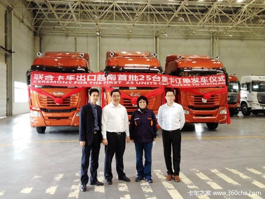 中国卡车在越南也吃香 价低省油是关键